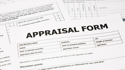 appraisal form and paperwork