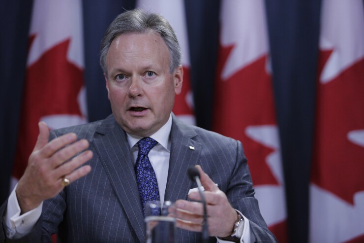 Bank of Canada Governor Stephen Poloz