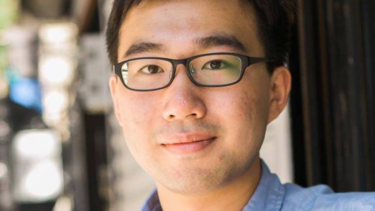 Harry Zhang reporter self portrait