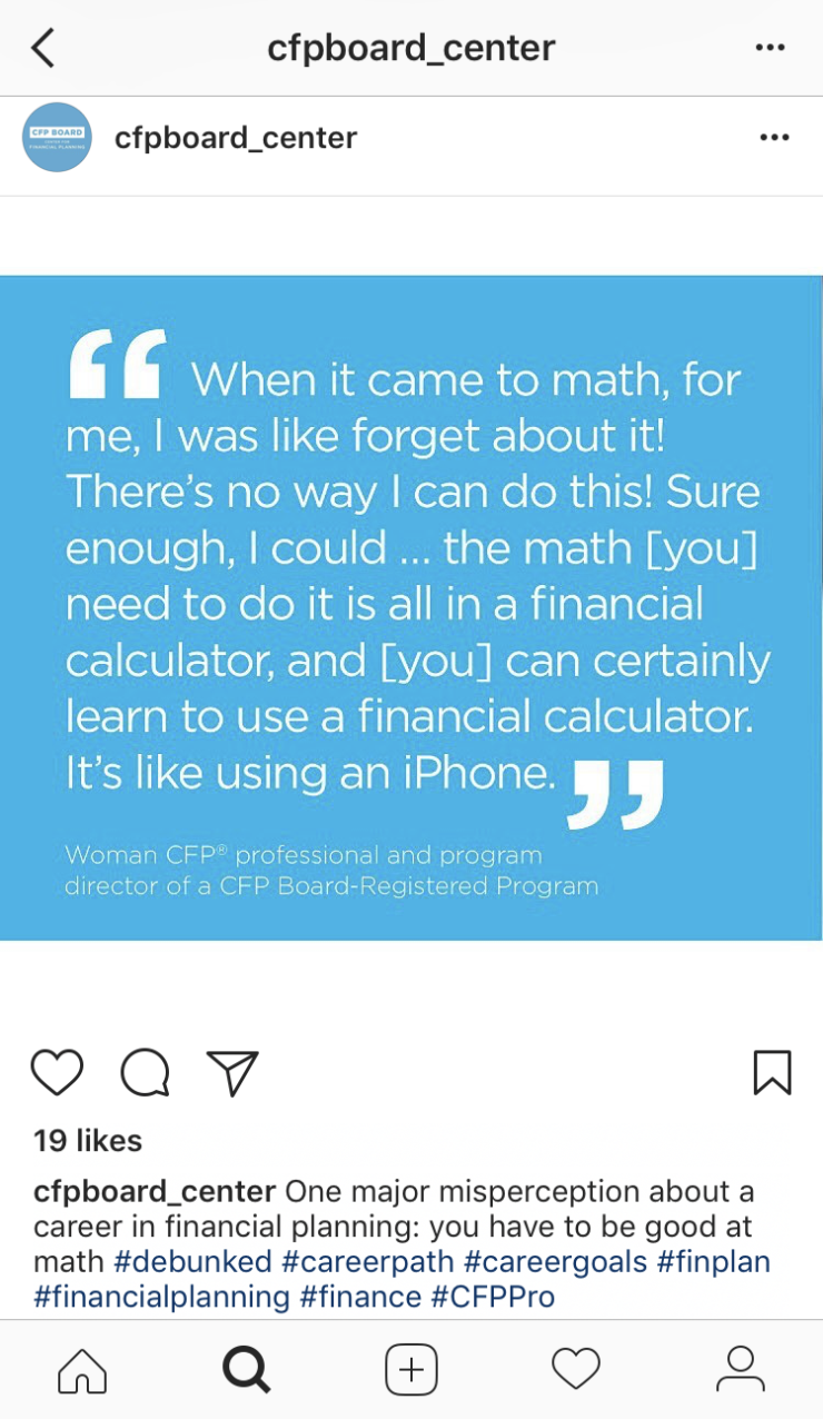 CFP Board Instagram post