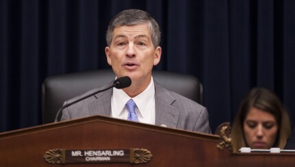 House Financial Services Committee Chairman Jeb Hensarling