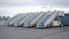 Airplane stairs
