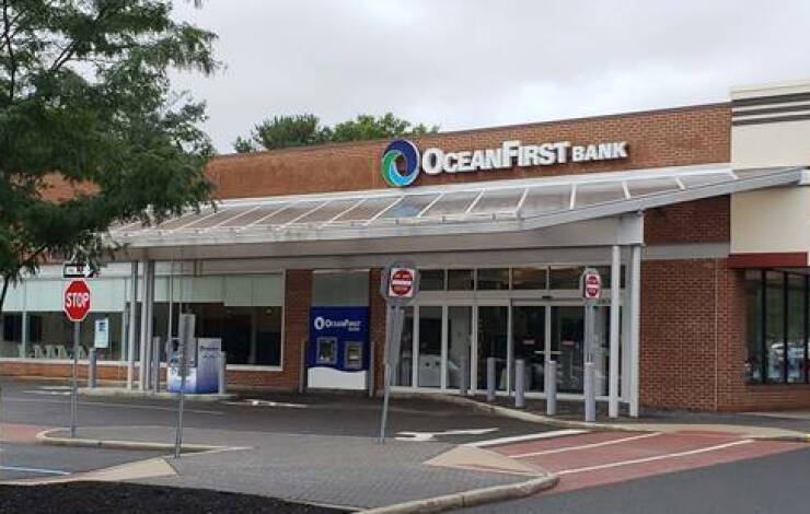 OceanFirst Bank branch in Shrewsbury