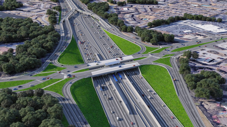 Georgia's SR 400 project adds new, barricade-separated, dynamically tolled lanes along 16 miles of the heavily traveled SR 400 north of Atlanta.