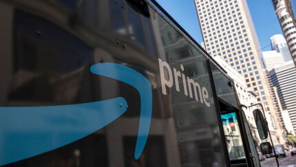 Amazon Prime truck