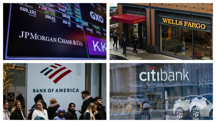 JPMorgan Chase - Wells Fargo - Bank of America - Citigroup