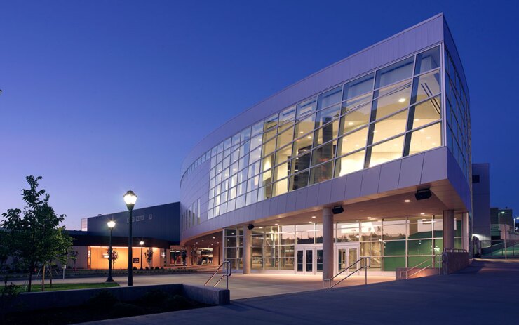 The convention center in Spokane, Washington.