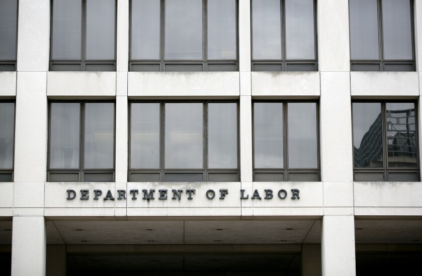 DOL Building exterior no green