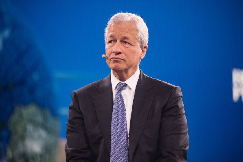 Jamie Dimon, chairman and CEO, JPMorgan Chase
