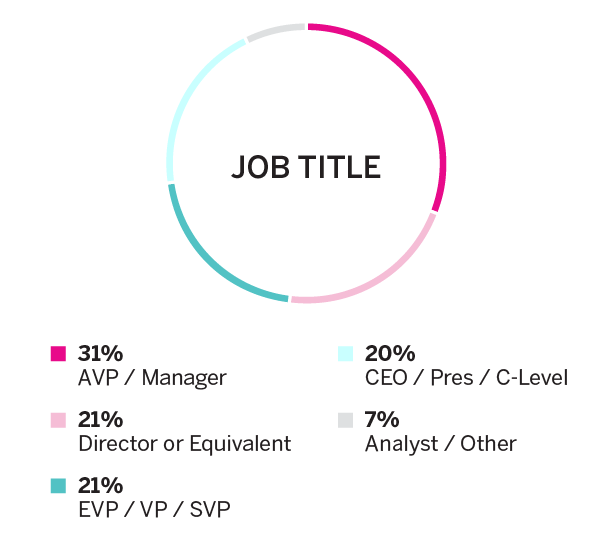 DIGIN 2020 - Attendees by Job title