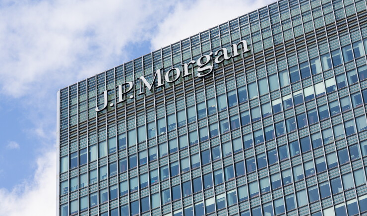 JP Morgan sign