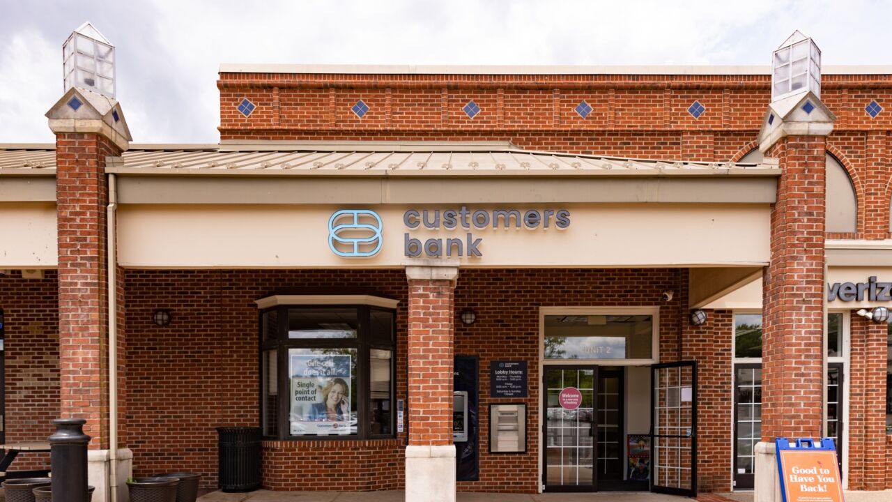 Customers Bank branch