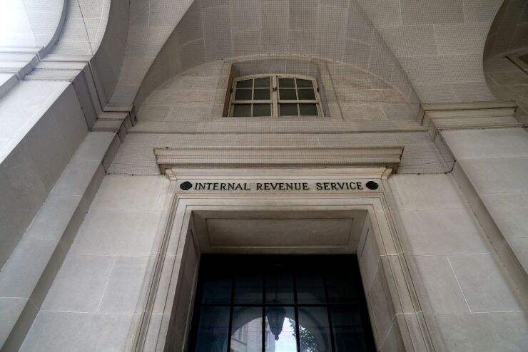 The Internal Revenue Service building in Washington, D.C.