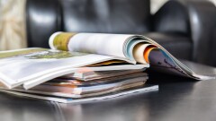 Stack of magazines