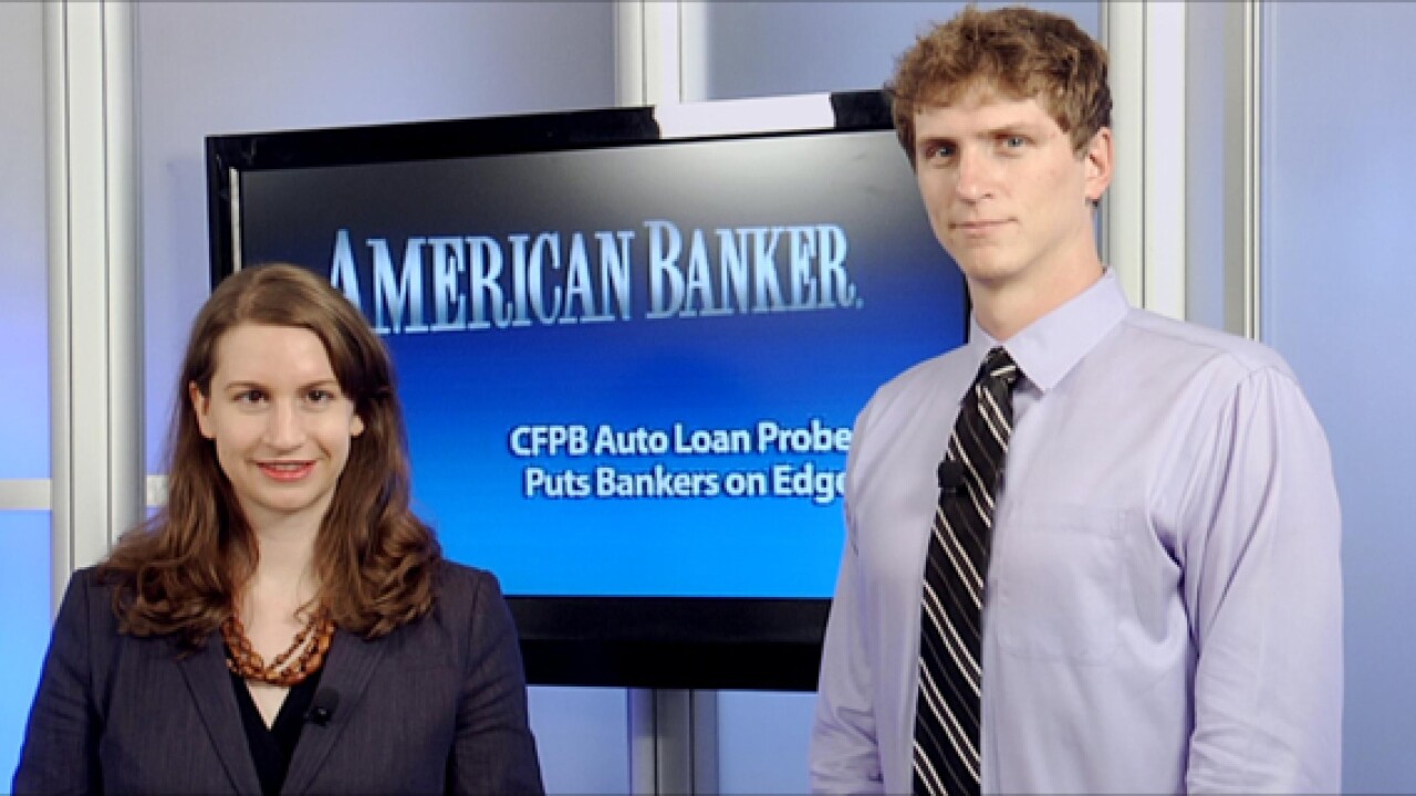 Thumbnail for Video: CFPB Auto Loan Probe Puts Bankers on Edge