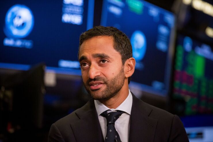 SoFi is merging with Social Capital Hedosophia Holdings Corp. V, a blank-check company founded by former Facebook executive Chamath Palihapitiya. 