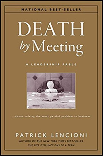 Book cover - Death by Meeting