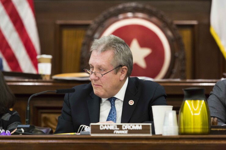 New York City Council Finance chair Daniel Dromm at the council's final executive budget hearing on May 24, 2018