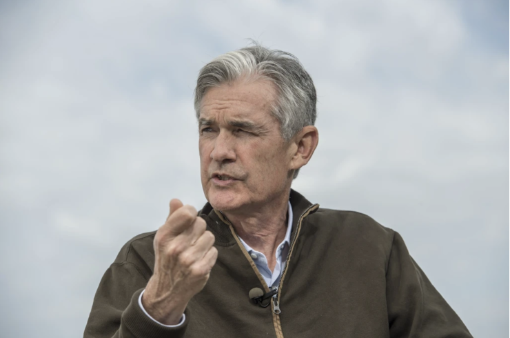 A picture of former Federal Reserve Chair Jerome Powell