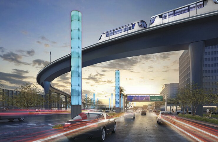 Los Angeles International Airport's automated people mover