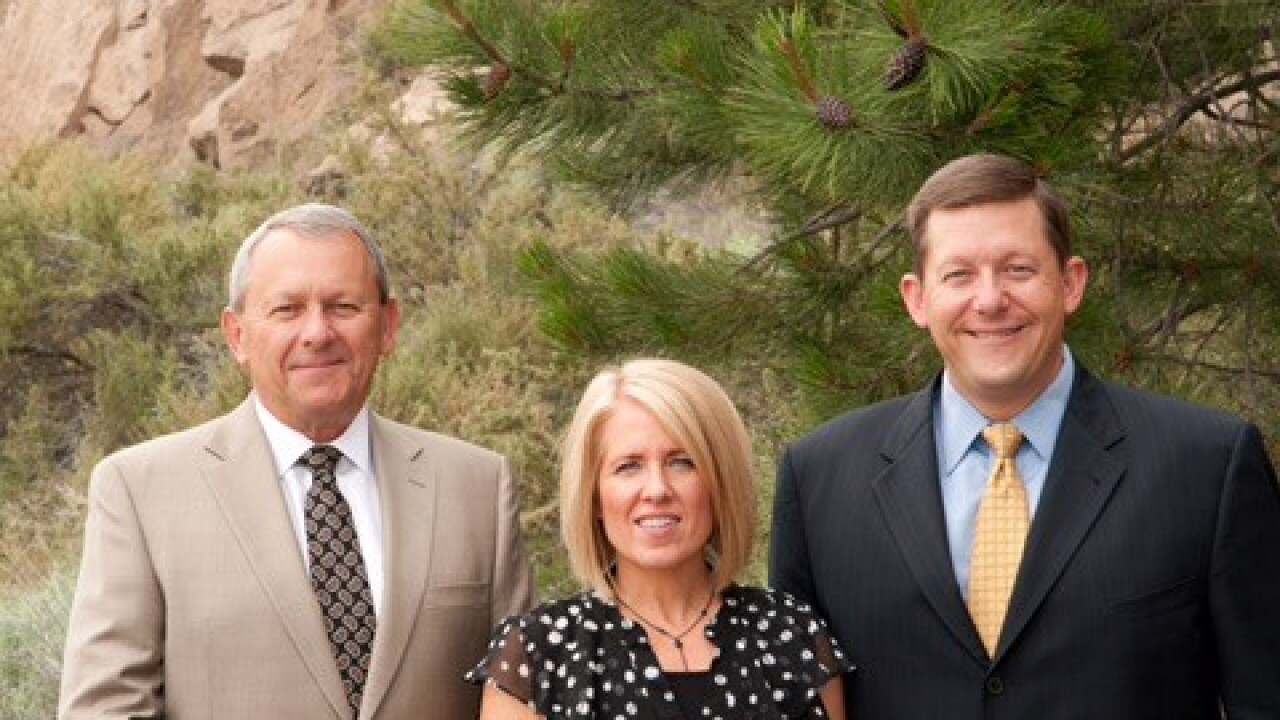 Jim Fleck, Kerry Snook and Jason Fleck, Stifel financial advisors