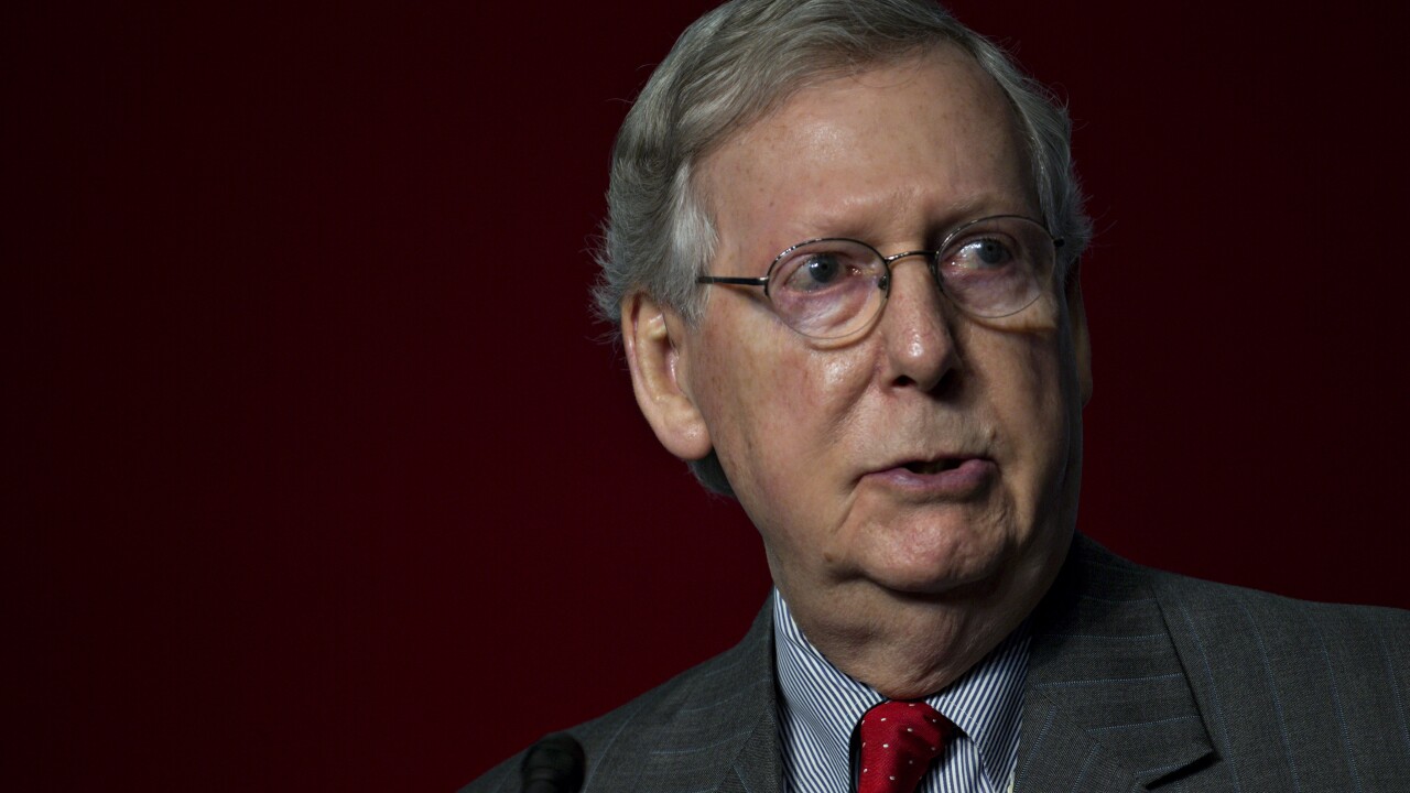 Senate Majority Leader Mitch McConnell