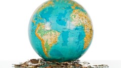 Globe on the coins