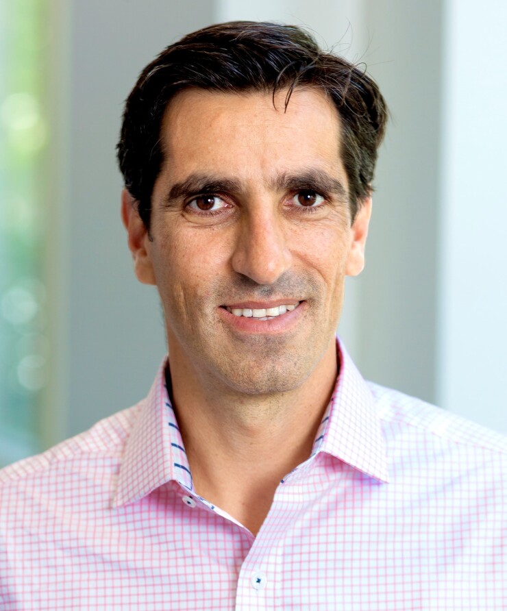 Terry Angelos, global head of fintech at Visa.