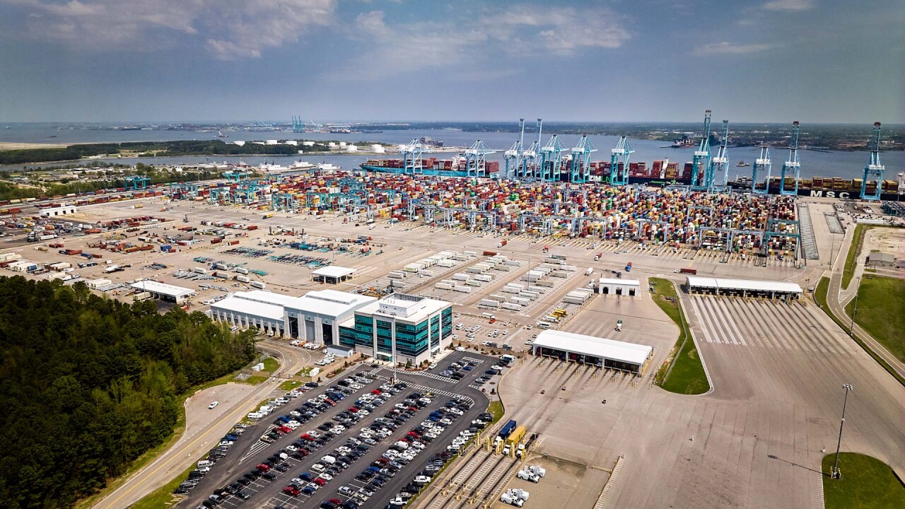 Virginia International Gateway in Portsmouth, Virginia