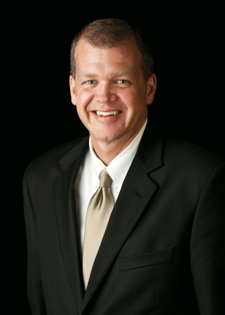 Jeff Disterhoft, president and CEO of University of Iowa Community Credit Union