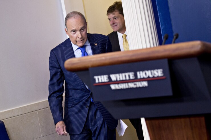 Larry Kudlow, director of the White House National Economic Council