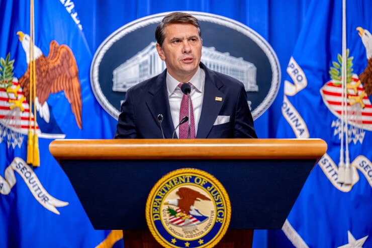 Acting Attorney General Todd Blanche