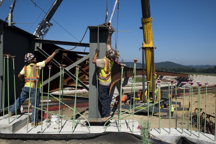 Operations During A Ohio Department Of Transportation Project Ahead Of Construction Figures