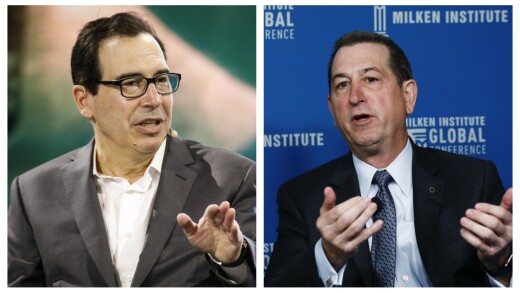 Steve Mnuchin - Joseph Otting