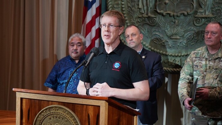 John Bravender of the National Weather Service in Honolulu