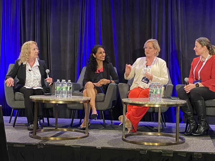 Mary Ellen Egan, Sindhu Joseph, Claudia Cypher Kane, Stacy Francis