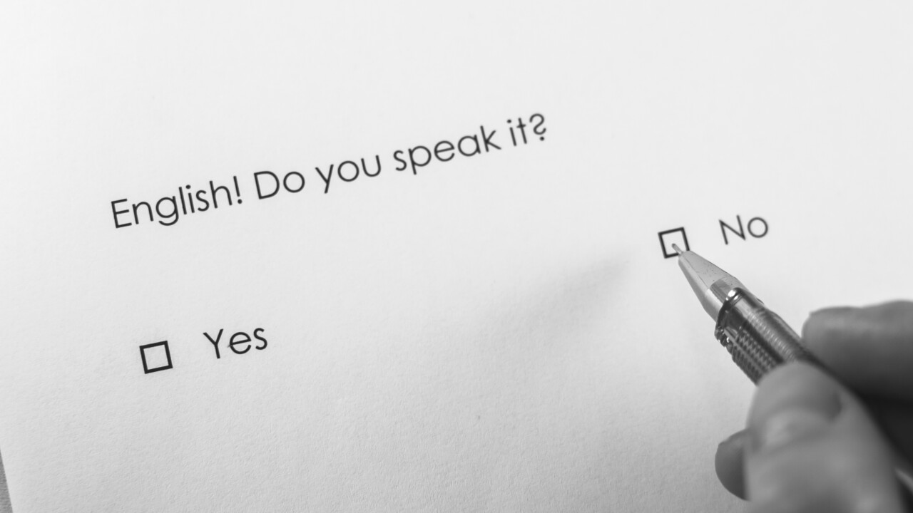 language preference question