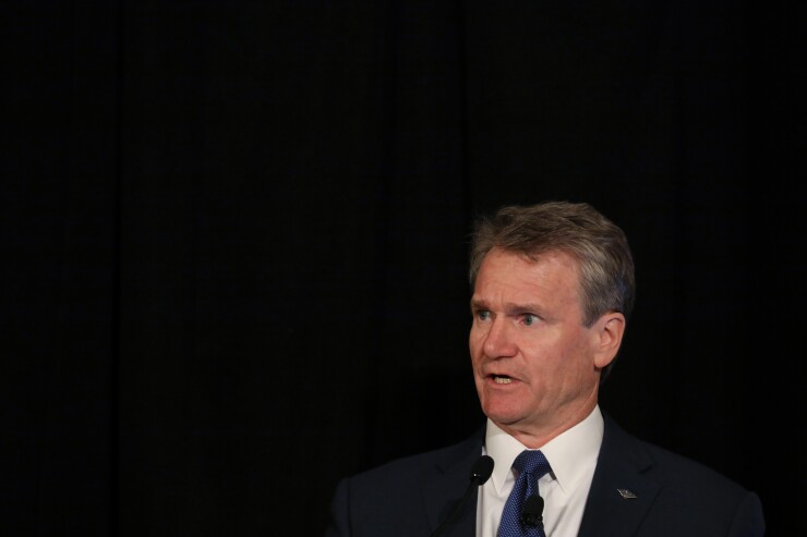 Brian Moynihan, chairman and chief executive Bank of America.