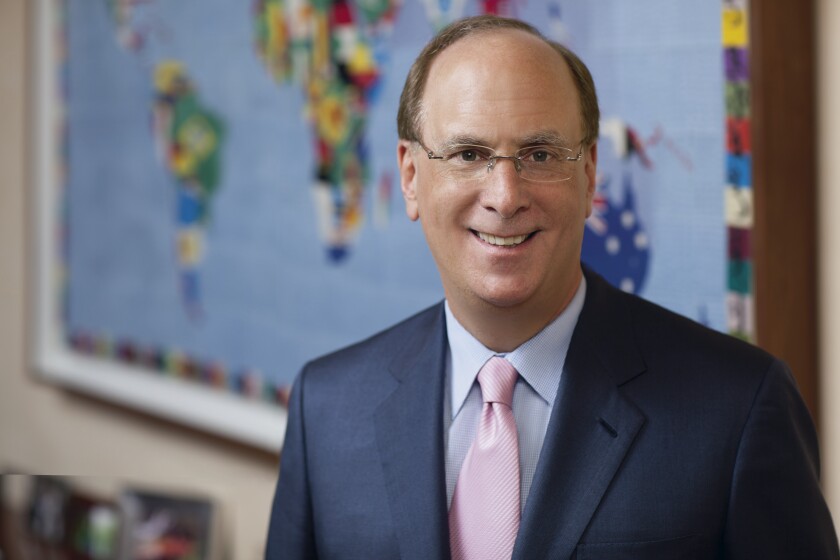BlackRock CEO Larry Fink