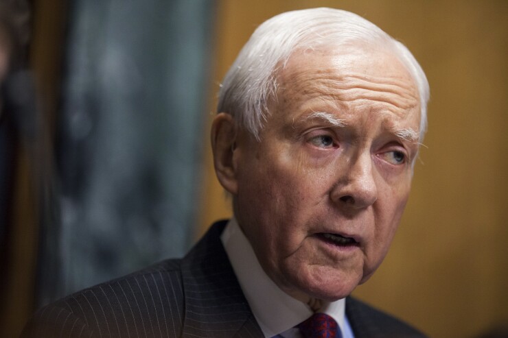 Sen. Orrin Hatch, R-Utah