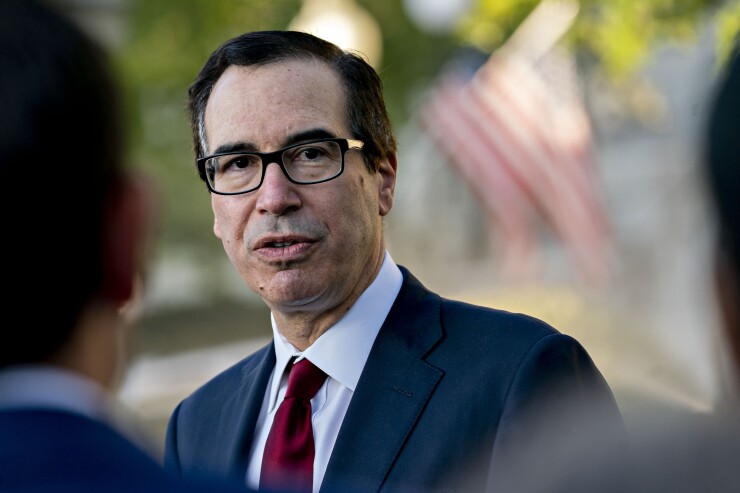 Treasury Secretary Steven Mnuchin