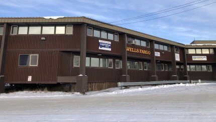 the Wells Fargo branch in Bethel, Alaska, on Oct. 31, 2022