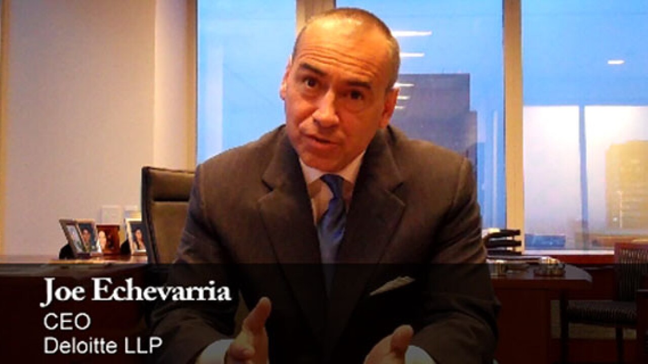 Thumbnail for Video: Deloitte CEO Joe Echevarria on Expanding the Firm