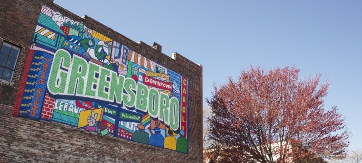 Greensboro, NC mural