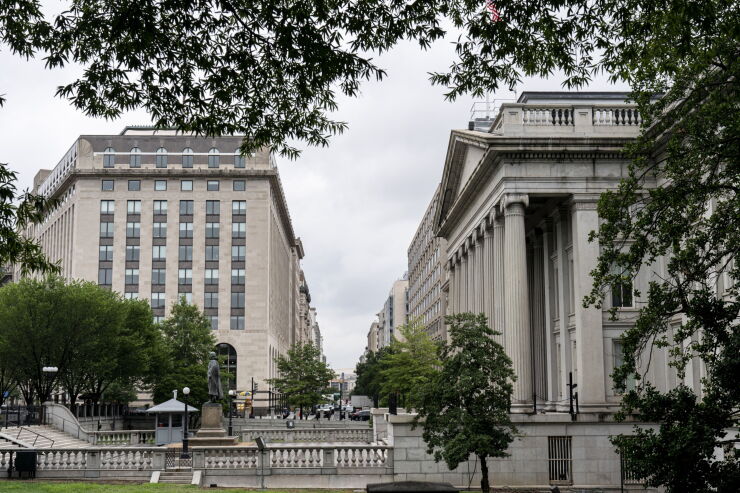 U.S. Treasury Department building