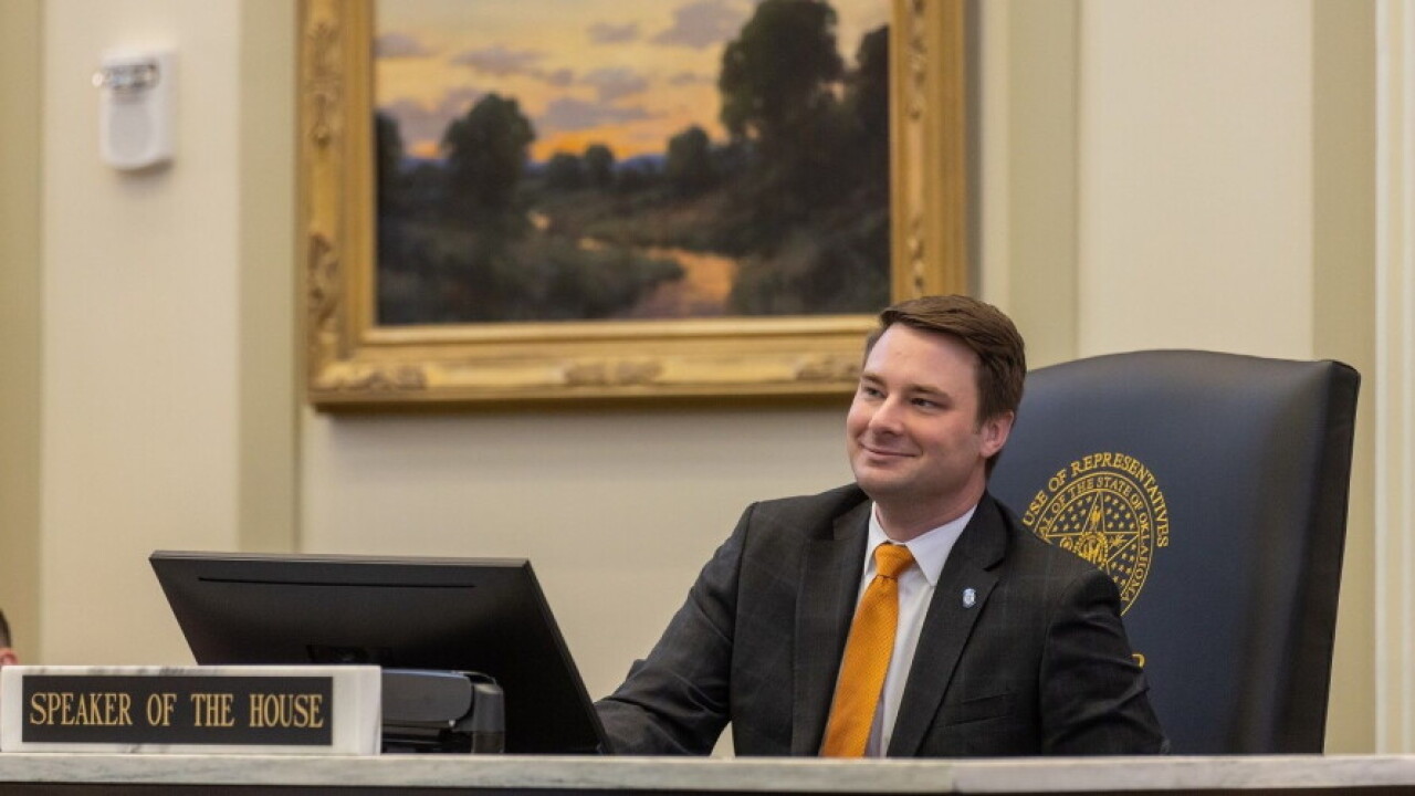Oklahoma House Speaker Kyle Hilbert
