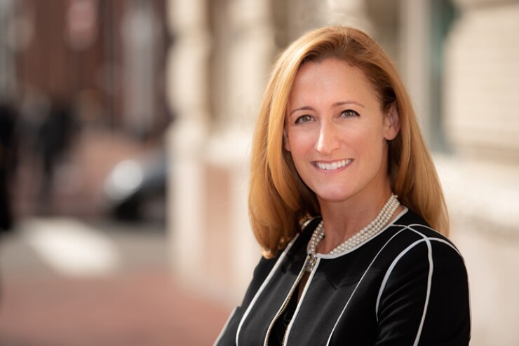 Headshot of Hiscox USA CEO Mary Boyd.