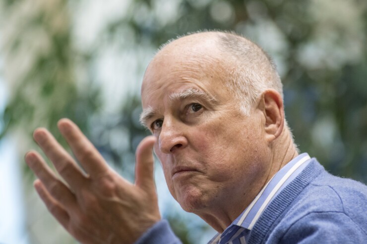 Calif. Gov. Jerry Brown
