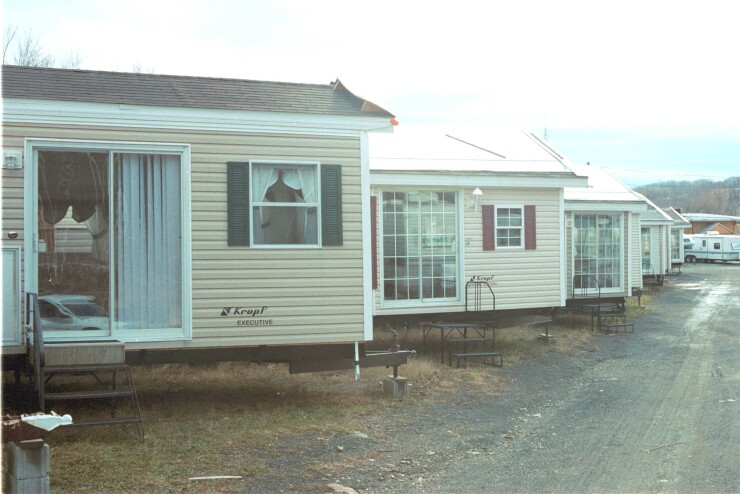 Mobile homes manufactured homes