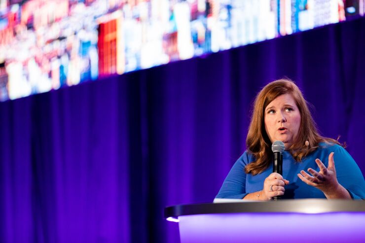 Kraleigh Woodford, managing director and head of digital client experience for UBS Wealth Management.